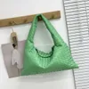 Tote Hop Designer Bag Borsa da donna Borse Vbottega 2023 Autunno / inverno Nuova borsa da donna in pelle di vacchetta lavorata a maglia Borsa da donna di grande capacità con spalla singola TYVM