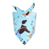 Vêtements pour chiens 1000pcs / lot spécial faisant des animaux de compagnie chiot chat bandanas collier écharpe cravate mouchoir GR108-1