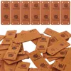 Storage Bottles Sew On Embossed Embellishment Label Clothing Labels Tags For Crochet Items