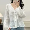 Women's Blouses Cotton Floral Embroidery Lace Long Sleeve Tunic Loose Blouse 2023 Fall Vintage Retro Chic Victorian Edwardian Rococo Sweet