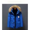 Canda Gosse Moose Knuckel Canada Winter New Canadian Style Overcame Lovers 'Working Clothes Thick Goose Down Jacket 129