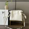 Torebka Projektant Crossbody Torka na ramię Modna torba Crossbody Miękka skórzana torebki Magnetyczne zamykanie sznurka