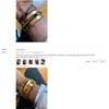 4 pièces ensemble hommes titane acier chiffre romain Bracelet fer à cheval boucle bracelets Pulseira Bileklik luxe bijoux faits à la main CX2007243170