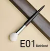 Makeup Brushes Blush Brush Powder Natural Fine Goat Hair Luxury Ebony Handle Make Up Beauty Tools