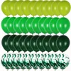 Partydekoration 40pcs grüne Luftballons