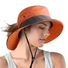 Шляпы с широкими полями Safari Sun для женщин, летняя шляпа с УФ-защитой UPF, уличная рыбалка, пеший туризм, женская 2022WideWide274s