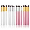 Make -upborstels 4PCS Cosmetics Tools Kit Eye Shadow Hoogtepartij Hoogtepunt Vermenging van hoge kwaliteit Details Set natuurlijk haar