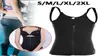 Zwart S2XL Neopreen Vrouwen Afslanken Taille Trainer Corset Body Shaper Vest Shapewear Sauna Riem Tummy Buik4832478