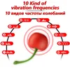 Vibratorer körsbärsvibrator för kvinnor onani realistisk frukt osynlig vibrerande boll 10 hastighet klitoris g-spot stimulator sextoy vuxen 231214