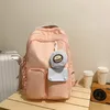 Torby szkolne college girl torebka pojemność kobiet plecak słodki nylon podróż Femlae Big Schoolbag Multi-Pieszeni Bookbag 2024