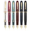 Fountain Pens Jinhao 9019 Şeffaf Renk Reçine Kalemi Malzemeleri 0507mm Mürekkep Öğrenci Okul Kırtasiye İş Ofisi Hediyesi Y231213