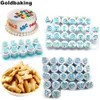 62pcs Alfabet Numero Biscuit Stampo minuscolo minuscolo Timbro per biscotti Castino per bisco