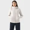 Lu Lu Coat Sudadera con capucha Align Camiseta de mujer con chaqueta Otoño Invierno Grueso con capucha Deporte Yoga Lemon LL Chaqueta de gimnasia Slim Fit Agujero para el pulgar Correr al aire libre Manga larga