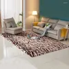 Carpets Imitation Wool Carpet Floor Mat Living Room Bedroom Bedside Blanket White Plush Sofa Cushion