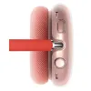 AirPods için Max Bluetooth Kulaklıklar Kulaklık Aksesuarları Şeffaf TPU Katı Silikon Su Geçirmez Koruyucu Koruyucu Kılıf Airpod MAXS Kulaklık Kulaklık Kapak Kılıfı