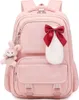 Mochila cms portátil 15.6 Polegada saco de escola crianças elementar mochilas primárias bookbags para mulheres meninas adolescentes viagem daypack (rosa)