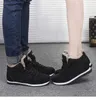 Femmes bottes décontracté cheville pour chaussures d'hiver chaud fourrure baskets Couple noir Botas Mujer Plus Botines 230922