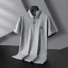 Herren T-Shirts Ankunft Mode Sommer Licht Business Casual Polo Baumwolle Kurzarm Übergroße Plus Größe XL 2XL 3XL 4XL5XL6XL 7XL 8XL