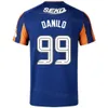 Team del club 23-24 uomini Soccer Calsgow Rangers Maglie 9 Dessers 19 Sima 14 Lammers 13 Cantwell 4 Lundstram 31 Barisic 2 Tavernier 99 Danilo 17 Matondo Football Shirt Kits