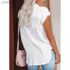 Women's Blouses Shirts Solid Casual Loose Sleless Shirts For Women 2023 Summer Women's Oversized Shirts And Blouses Fashion Elegant Youth Fe TopL231214