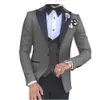Mens Suits Blazers Men 3 Pieces For Custom Made Groom Groomsmen Tuxedos Wedding Suit Terno MasculinojacketPantvest 231214
