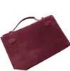 Högkvalitativ designerväska Suede Crossbody Bag Chain Shoulder Bag Luxury Handväska Hobo Purse Designer Women's Bag Clamshell Women's Handbag