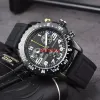 2023 модные брендовые наручные часы мужские мужские стильные многофункциональные роскошные кварцевые часы с силиконовым ремешком BR 11