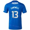 Drużyna klubowa Glasgow Rangers Soccer 19 Abdallah Sima Jersey 23 24 MANS 2 JAMES TAVERNIER 9 Cyriel Dessers 13 Todd Cantwell 31 Borna Barisic Football Shirt Kits