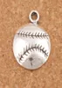 Baseball Sports Charms Pendants 200pcslot Antique Silver L286 145x18 mm Jewelry Findings Components6246939