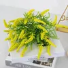 Decorative Flowers No Watering Lavender Plant Realistic Artificial Diy Floral Arrangement For Home Wedding Party Decor Faux