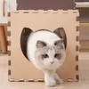 Inne dostawy PET 14PCS Soft Cat Tube Sleeping Nest Anty Scrach wielokrotne użycie