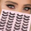 False Eyelashes YSDO 51620 Double 3D Mink Lash Natural False Lash Handmade Soft and Fluffy Mink Lash Makeup Tool Thick Lash Artificial Cils 231214