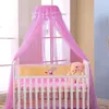 CRIB NETTING Baby Bedroom Curtain Nets Mosquito Net för födda spädbarn Bedopy Tält Portable Babi Kids Bedding Room Decor 231213