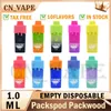 Yeni Packspod Packwoods Packs Runtz Runty Elektronik Sigara 1.0ml Boş Tek Kullanımlık Vape Kalemleri Şarj Edilebilir Cihaz Pods 380mAH E-Cigetettes 10 Teşer