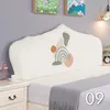 BEDSPRODE Elastic Bed Headboard Cover Cotton All-Inclusive Bed Head Cover Liten Fresh Flower Printed Bedside Slipcover Universal 1.2-2.2m 231214