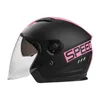 Cycling Helmets Helmet Motorcross And Safety half helmet Downhill women men Motorcycle double lens visorCasco De Seguridad for vespa 231213