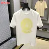 Man T 셔츠 남성 TSHIRT 디자이너 탑 문자 인쇄 오버 사이즈 짧은 슬리브 스웨트 셔츠 티 셔츠 풀오버 코튼 여름