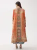 Damen Trenchcoats Miyake Plissee Vintage Gedruckt Umlegekragen Langarm Lange Jacke Frauen Herbst Winter Dubai Stil Plus Größe Mäntel 231213