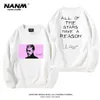 Lil Peep round neck hoodie for men and women high street American hip-hop niche top jacket trend