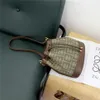 Borsa da donna Nuova moda secchio a spalla singola Elegante contrasto Messenger Purse299i