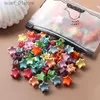 Headwear Hair Accessories 10/20/30/40Pcs Colorful Small Hair Cls Girls Cute Flower Star Mickey Hair Clips Hair Accessories Kids Cartoons Headwear GiftL231214