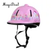 Skidhjälmar Magideal barn barn justerbar ridning Hathelmet Head Protective Gear Equestrain Safety Hat Equipment Olika färger 231213