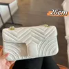 borsa da donna di marca cuore designer S M L borsa a tracolla borse a tracolla vera pelle 3 taglie 5a borsa a tracolla a catena di alta qualità borsa da sera borsa a portafoglio borse