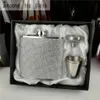 Hip Flasks de aço inoxidável com diamante hip flask especial para senhoras 231213