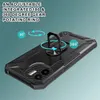 Anti-Fall-Kickstand-Telefonhüllen für 15 plus 14 13 pro max S24 S23 S22 Ultra S21 FE A54 A34 A25 A24 A14 A04s A04 A73 A53 A33 A23 A13 A03s Ringrüstungsabdeckung