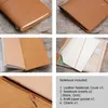 FromeThenon Leather Notebook Planner Handmade Traveler Journal Passport Agenda Sketchbook Diary Stationery