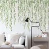 102cm de altura círculo folhas plantas verdes videiras adesivos de parede decorativos para sala estar fundo tv decalques decoração