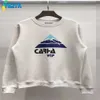 Yiciya Sweatshirt Carha Brand Classic Snow Mountain Printing Sweater Hoodies Pullover Luxury New Blouse Sweatshirts Långärm