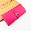 Women Designer Wallets Wear-resistant Leather Wallet European and American Style Anti-theft Long Top Layer Cowhide Two-fold Money Clip