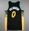 남자 아이들 청소년 #0 Tyrese Haliburton Basketball Jerseys New City Jersey Wear Vest Adult Children